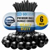 GOEASY0312 Ball Bungee Cords 6 Inch - 50 PCS Bungee