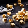 Dunzy 20-Piece 3/8" Brass Compression Cap Stop Valve for Drain