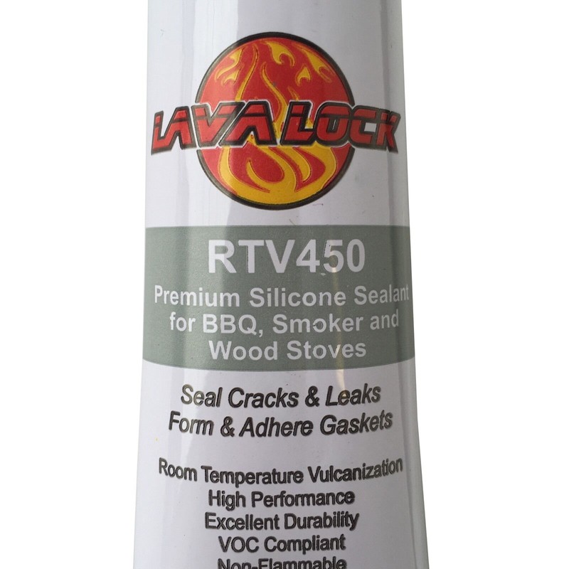 LavaLock® CLEAR RTV Hi-Temp Wood Pellet Flue Pipe Silicon Sealer