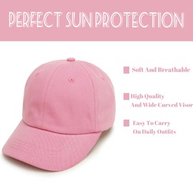 Toddler Baseball Hat Kids Baseball Cap Boys Summer Cap Girl Sun Summer Hat for Kids 4-10T