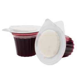Elements Prefilled Communion Cups 25 Count | Ready-to-Serve Concord Grape Juice & Wheat Wafer | Easy-Open Offset Tabs, Quiet Seal, Tray Compatible