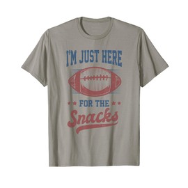 I'm Just Here For The Snacks Funny Fantasy Football League T-Shirt