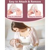 10Pcs Breast Pump Flange Insert 14/16/18/20/22mm*2 Compatible with Momcozy/Spectra/Medela/eufy/Elvie/Lansinoh/Paruu P10