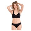 Naturana Non-Wired Bra 5444 Black 34