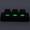 3 Keys Keyboard RGB Backlight USB 2.4g Wireless Three Button