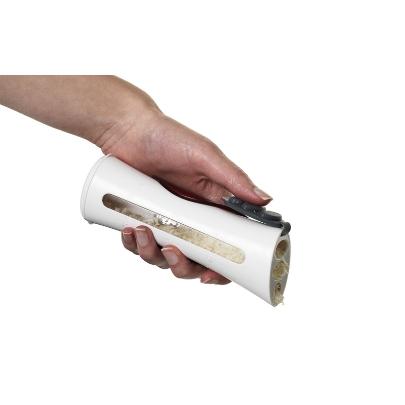 Zyliss Grate N' Shake Cheese Grater, Chocolate/Nut