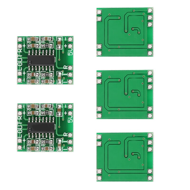 Dual Channel Power Amplifier, Audio Power Amplifier Module 2.5V-5.5V 3W+3W