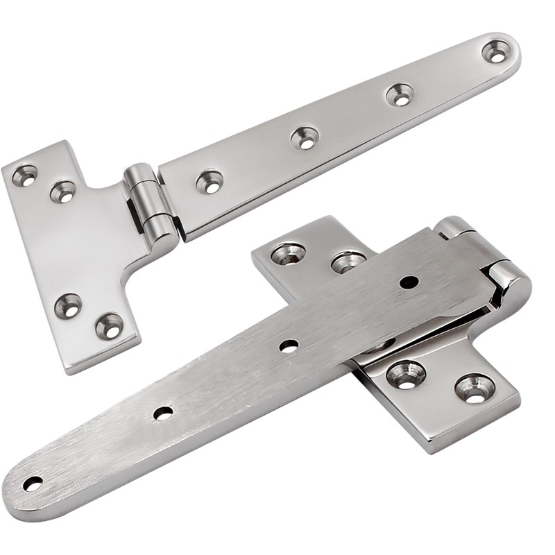 Laorde 316 Stainless Steel T Hinges Marine Grade 8'' x