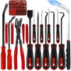 17Pcs Hook and Pick Tool Set with Scraper Auto Clip
