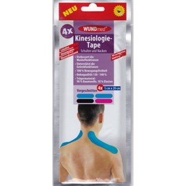 Kinesiology Tape Sports Tape Kinesiology Tape Shoulder and Neck Set of 4