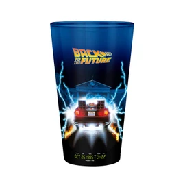ABYstyle Back To The Future Delorean 400ml Glass