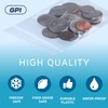 Clear Plastic Reusable Zip Bags - Bulk GPI Case of