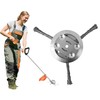 Steel Wire Grass Trimmer Head, Upgrade Bold 2.3 Times Prevent