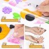 Easter Gel Window Clings Set, Upgraded Larger Size, Reusable Jelly