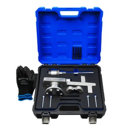 Crankshaft Pulley Puller Tool, Crankshaft Damper Remover Puller with Jaguar Land Rover 3.0lt (V6), 5.0lt (V8), OEM: 303-1437 303-1438 303-1439 303-1440 303-1441