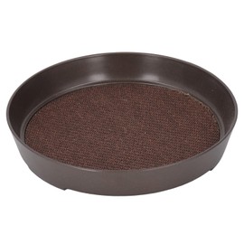 Small Tea Tray Simple Round Alloy Decorative Tea Serving Tray for Home Patio Porch Deck