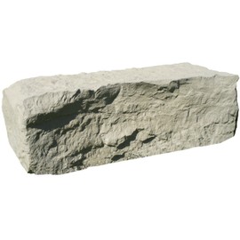 RTS Home Accents Half Armor Stone Landscape Rock, Oak, 41" W x 19" D x 13" H