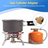 Adaptor for Gas Stove 1/2 Inch to 1/4 Inch Gas