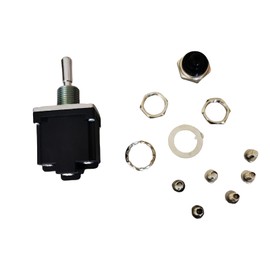 Hanfork Genie Toggle Switch 128202 128202GT Genie Parts Switch Toggle Assy DPDT 3P MOM for Genie Boom Lift Z-60-34 Z-45-25J DC S-85 S-80 S40 S45 S60 S65 Aftermarket Parts
