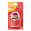 Amtech T0706 60mm Rhombic Chrome Plated Iron Padlock