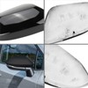 Black Left Driver Side Replacement Mirror Cover Cap Housing for
