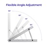 Renogy 50in Adjustable Solar Panel Mount Brackets with Foldable Tilt