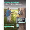 RAINPOINT Sprinkler Timer with Brass Inlet & Outlet, Programmable Hose