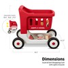 Radio Flyer Toddler Shopping Cart Walker with Wheels, Lights, and