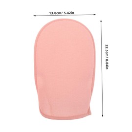 MERRYHAPY Skin Scrubbing Glove Set Body Scrub Mitts Fine Texture Exfoliating Tool for Men Women Easy to Use Gentle Skin