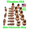 plasma Xtream 20 PIECE KIT, Harbor Freight Titanium 65 TI-PC65