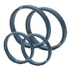 TITAN MANIA Titanium Key Ring Blue Titanium Keychain for Bike