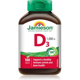 Jamieson Vitamin D 1000 IU tablets