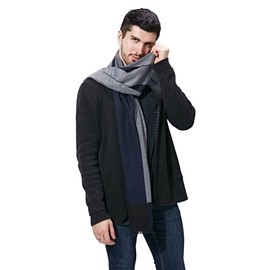 FULLRON Men Winter Scarf Soft Warm Long Cashmere Feel Scarves