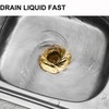 LASSHSWA Kitchen Sink Strainer Stainless Steel, Kitchen Sink Drain Strainer,