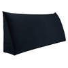 VERCART Large Reading Bed Wedge Pillow, Triangular Upholstered Headboard, Backrest