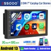 ESSGOO 2 DIN 7" Android 13 Carplay Car Stereo 32G