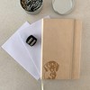 A5 Hardcover Dachshund Notebook - PU Leather, 100gsm Lined Pages,