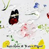 iEvery Floral Tablecloth Wipe Clean Rectangular, Polyester Wipeable Table Cloth