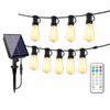 Solar String Lights for Outdoor Décor – Shatterproof Waterproof Patio