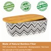 Nomotruc Bread Box For Kitchen Countertop,Bread Box with Cutting Board