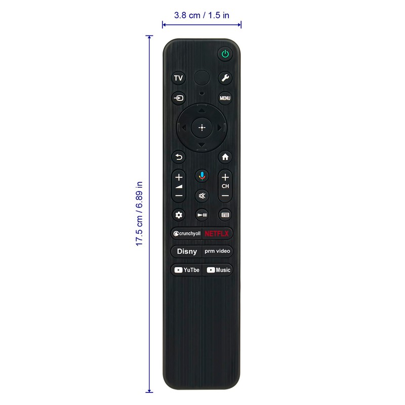 RMF-TX811U Replace Voice Remote Control fit for Sony 4K Ultra