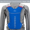 HINATAA Lightweight Hydration Vest Backpack, 5L 250g Running Hydration Backpack