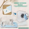 Cat Cooling Mat, Reversible Ice Pad for Small Animal and