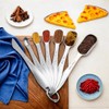 ONEKEYI Stainless Steel Measuring Spoons Set of 7 with Leveler,Rectangular