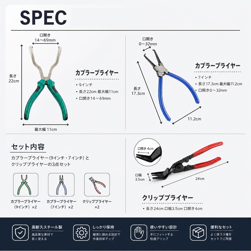 Archnote Coupler Removal Tool Pliers Connector Coupling Tool Clip Pliers