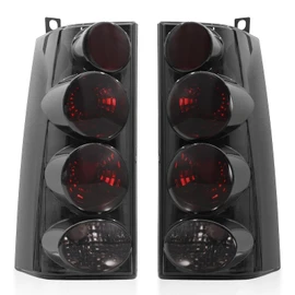 MiKaFex Tail Light Halogen Compatible With 2003-2023 Chevy Express GMC Savana Van 1500 2500 3500 Driver and Passenger Side Rear Brake Lamps