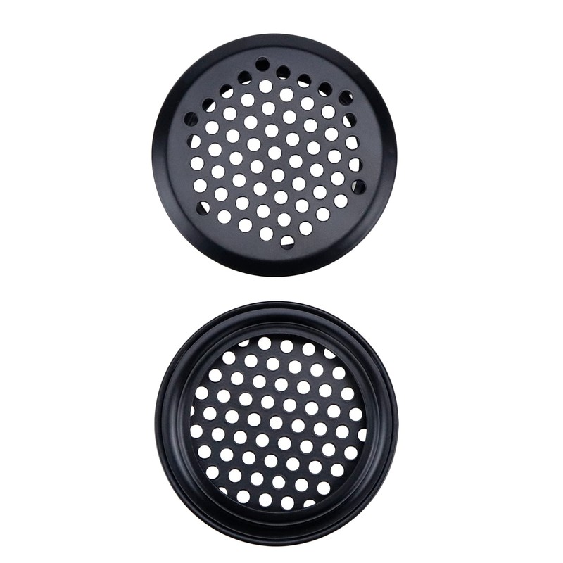 MTMTOOL Set of 10 Air Vents 2 1/9 Inch(53mm) Black