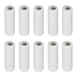 Rebower Ceramic Tubes, Insulated Ceramic Tubes, Heat Resistant Ceramic Tubes, Cable Bundles for Heat Shield Protection, 1mm Diameter 3mm OD 50pcs