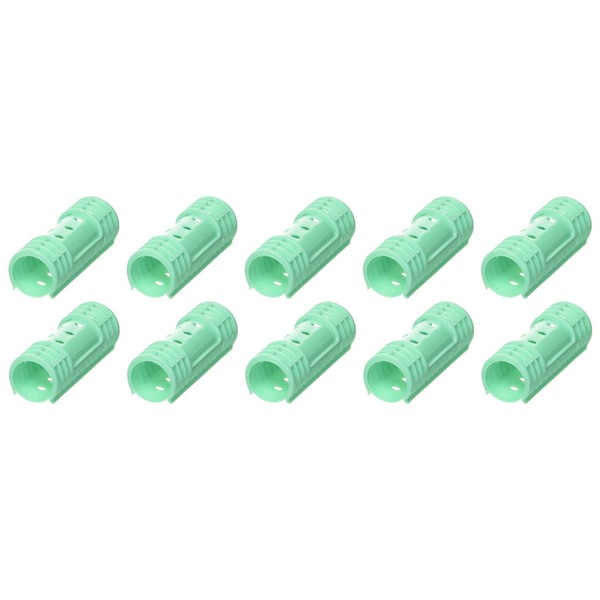 Diane Snap-on Magnetic Roller, Green, 7/8", 10 Count