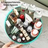AWYSUN Makeup Perfume Brush Organizer, 360° Rotating Makeup Organizer Tray,
